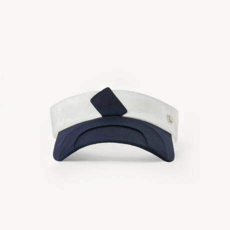 Color-Block Logo Cotton Visor Cap