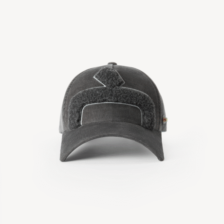 Corduroy tile brim baseball cap